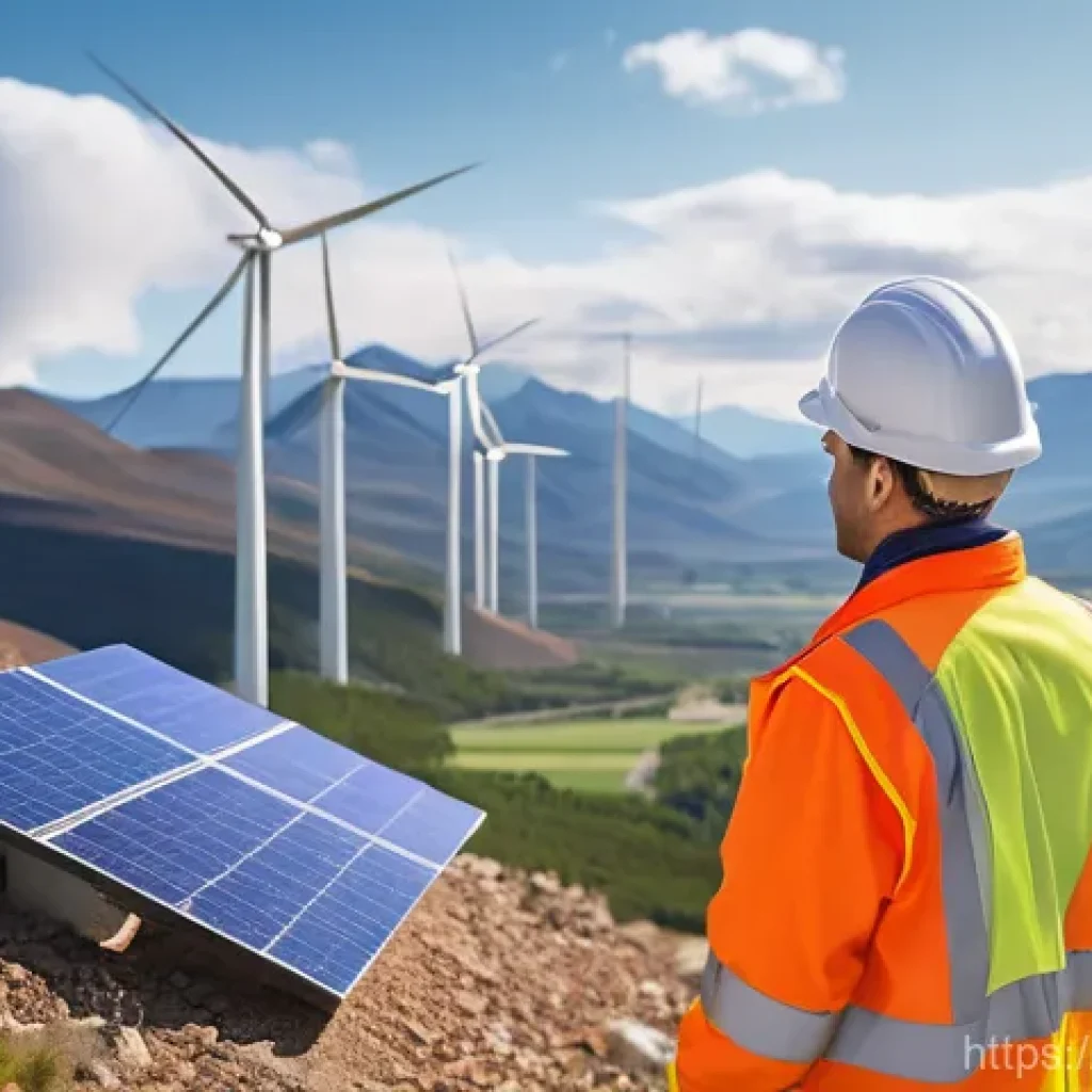 전기공사기사와 배전 설계 최적화 - **Renewable Energy Pioneers: The Electrical Engineer's New Frontier**
"A determined electrical e...