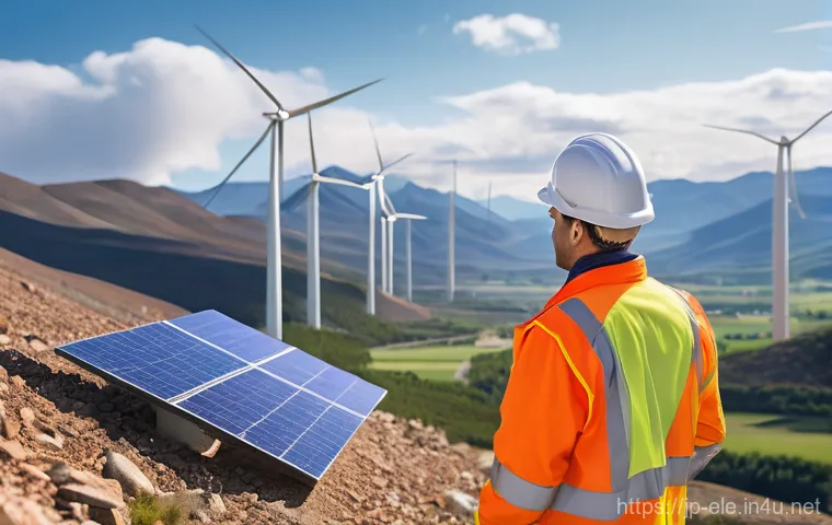 전기공사기사와 배전 설계 최적화 - **Renewable Energy Pioneers: The Electrical Engineer's New Frontier**
    "A determined electrical e...